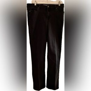 Anne Klein Black Jeans Size 14